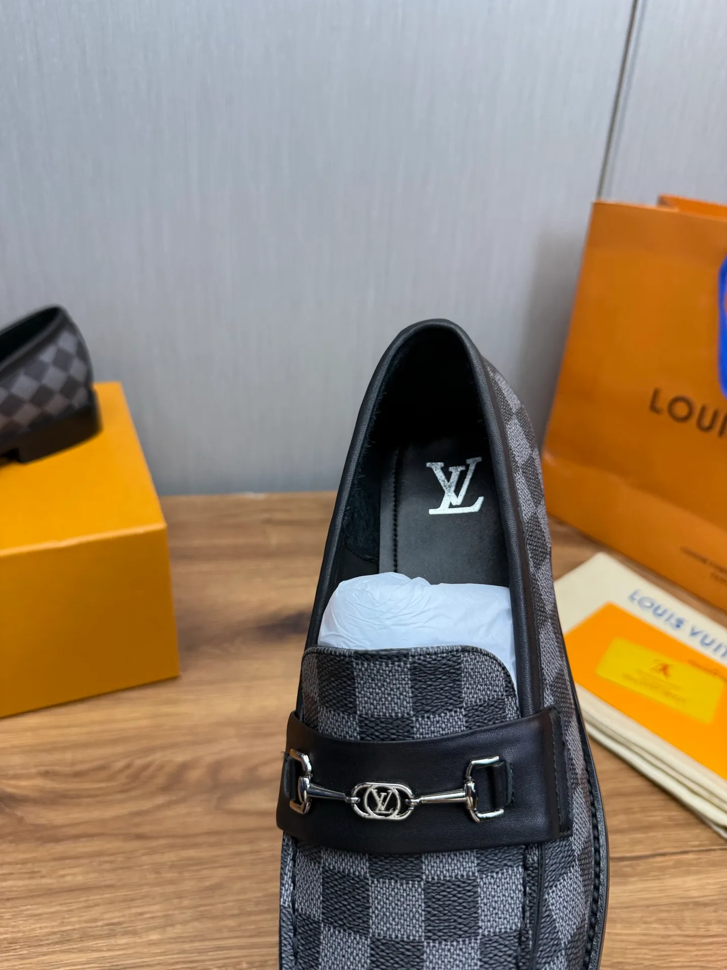 Factory 660💰 LV. Men's business casual leather shoes, all made of imported original brand leather, just to create a more comfortable wearing experience, original non-slip and wear-resistant outsole ✔️16-45 (38.45 non-returnable)